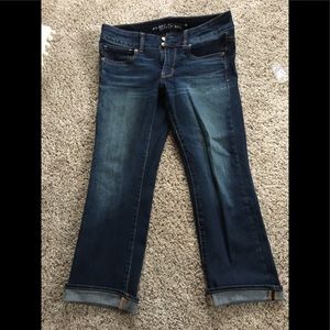 American eagle crop jeans